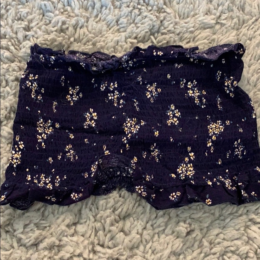 PacSun floral tube top